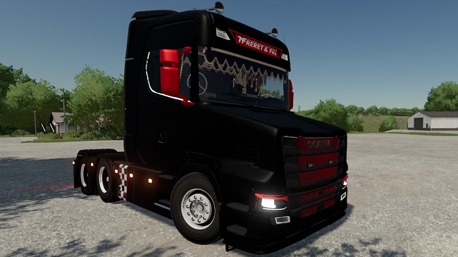 Scania S730T v1.0 для Farming Simulator 22 (1.9.x)