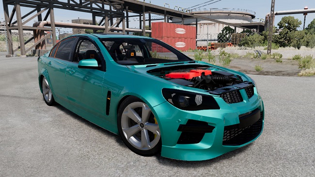 Holden Commodore VF v1.0 для BeamNG.drive (0.27.x)