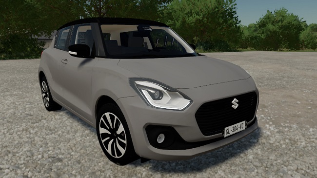 Suzuki Swift 2018 3rd Generation v1.0 для Farming Simulator 22 (1.9.x)