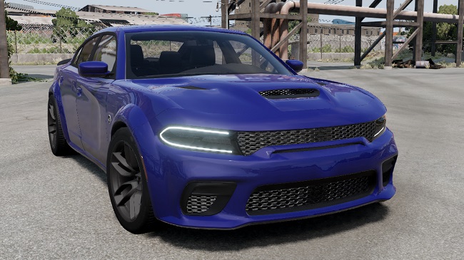 Dodge Charger v1.4 для BeamNG.drive (0.28.x)