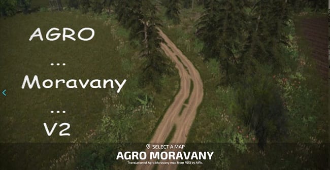 Карта Agro Moravany v3.0.0.0