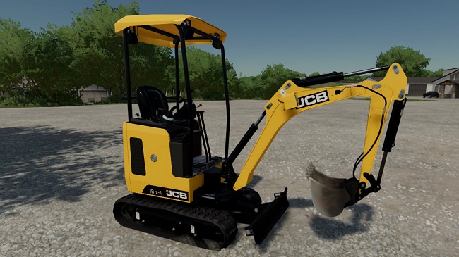 JCB 18Z v1.0 для Farming Simulator 22 (1.9.x)