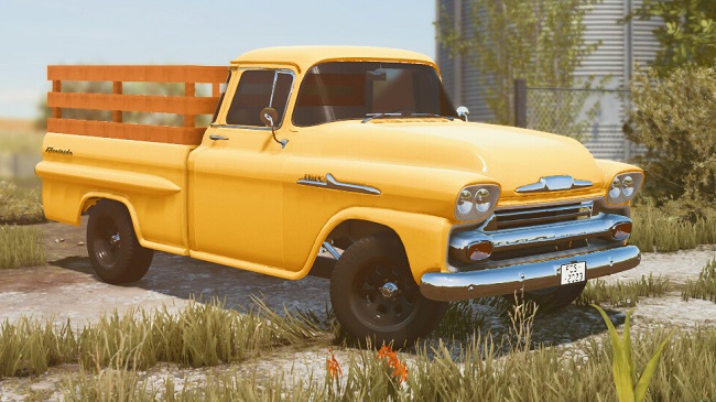 Lizard Apache Fleetside 1958 v1.0 для Farming Simulator 22 (1.9.x)