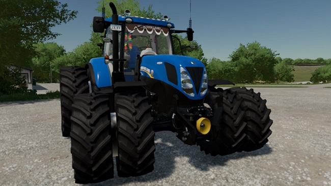 New Holland T7 170-210 v1.0 для Farming Simulator 22 (1.9.x)