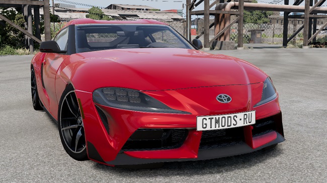 Toyota GR Supra Rework v0.96 для BeamNG.drive (0.28.x)