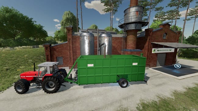 Biodiesel And Slurry Production v1.0 для Farming Simulator 22 (1.9.x)