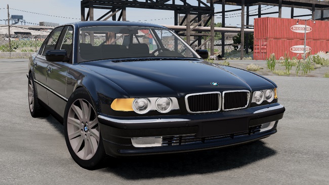 BMW E38 для BeamNG.drive (0.28.x)