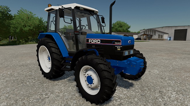 Ford 7740 4cyl v1.0 для Farming Simulator 22 (1.9.x)