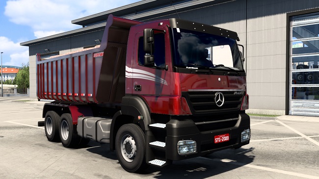 Mercedes-Benz AXOR v3.0 для Euro Truck Simulator 2 (1.47.x)