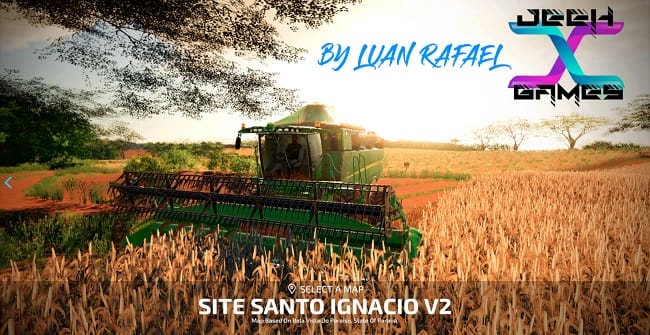 Карта Sitio Santo Inacio v2.0.0.0 для Farming Simulator 22 (1.9.1.x)