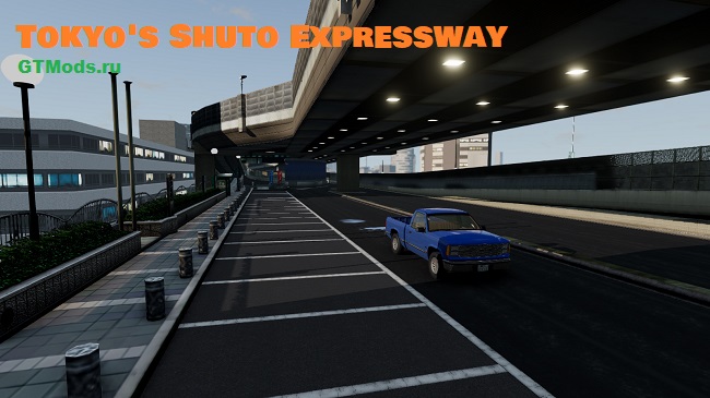 Карат Tokyo's Shuto Expressway v1.0 для BeamNG.drive (0.28.x)