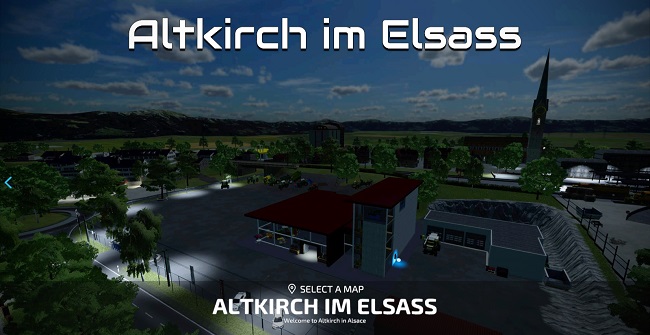 Карта Altkirch im Elsass v2.0.0.4 для Farming Simulator 22
