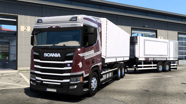Scania S 580 Megamod для Euro Truck Simulator 2 (1.47.x)