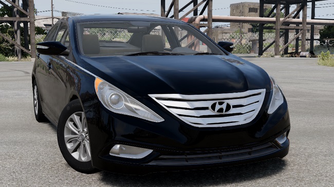 Hyundai Sonata 6th Gen v1.0 для BeamNG.drive (0.28.x)