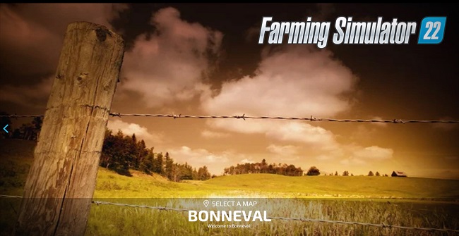 Карта Bonneval v1.0.1.0 для Farming Simulator 22 (1.9.x)