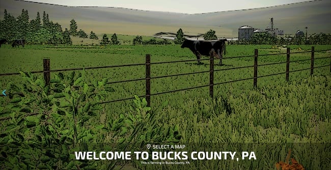 Карта Bucks County, PA v1.2.0.0