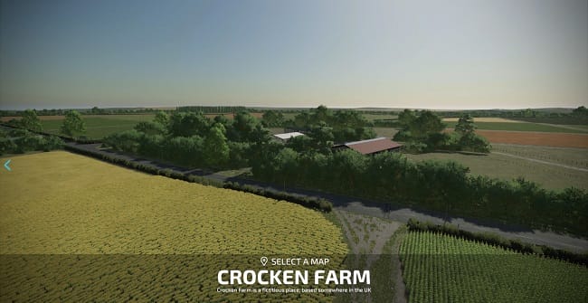 Карта Crocken Farm v1.0.0.1 для Farming Simulator 22 (1.9.x)
