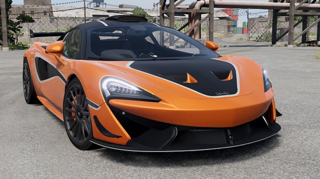 2021 McLaren 620R v1.0 для BeamNG.drive (0.29.x)
