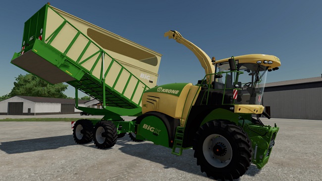 Krone BigX 580 Cargo v1.0.2.0 для Farming Simulator 22 (1.10.x)