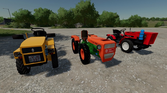 Mini Tractors Pack v1.0.0.0 для Farming Simulator 22 (1.9.x)