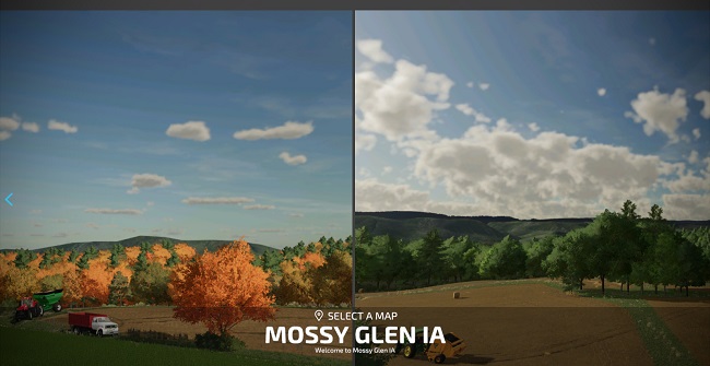 Карта Mossy Glen Iowa v1.0.0.0 для Farming Simulator 22 (1.9.x)
