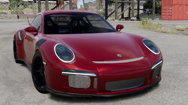 Porsche 911 GT3 v1.0 для BeamNG.drive (0.28.x)