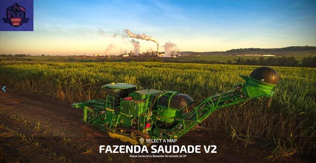 Карта Fazenda Saudade v2.0 для Farming Simulator 22 (1.9.x)