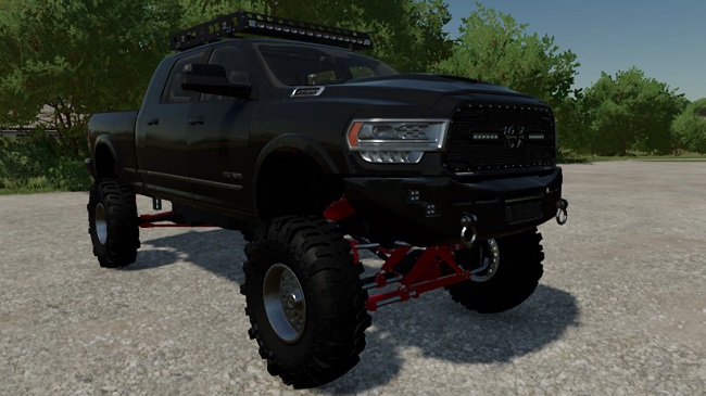 2020 Dodge Ram Anylevel V10 для Farming Simulator 22 19x Моды для игр про автомобили от 0278