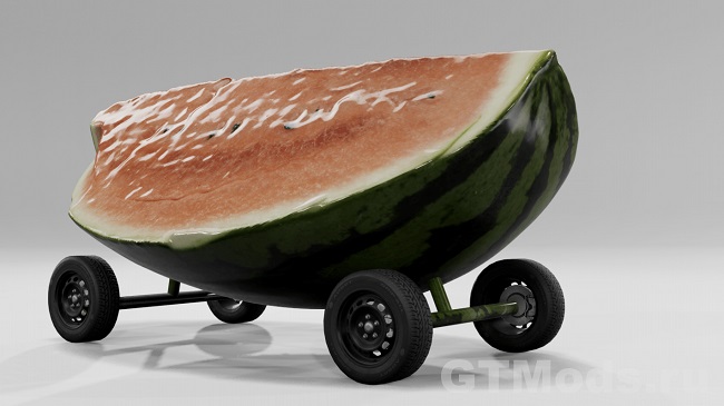 Watermelon Car v1.0 для BeamNG.drive (0.28.x)