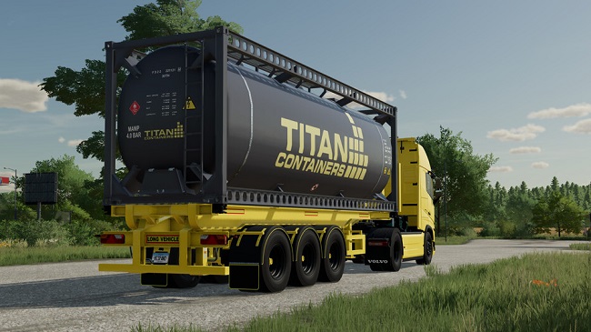 Titan Tank Containers v1.0 для Farming Simulator 22 (1.9.x)