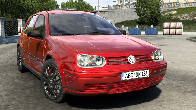 Volkswagen Golf Mk4 v1.0 для Euro Truck Simulator 2 (1.47.x)