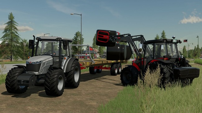 Massey Ferguson 3700 AL Series v1.0 для Farming Simulator 22 (1.9.x)