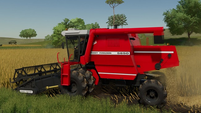 Massey Ferguson 5650 v1.0 для Farming Simulator 22 (1.9.x)