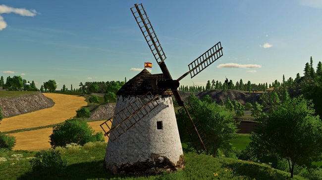 Manchego Mill v1.0 для Farming Simulator 22 (1.9.x)