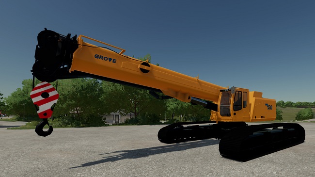 Grove GHC 130 Crane v1.0 для Farming Simulator 22 (1.9.x)