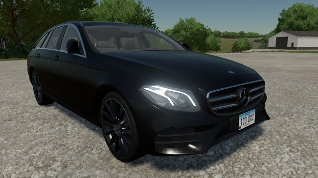 Mercedes-Benz E Class Estate v1.0 для Farming Simulator 22 (1.9.x)