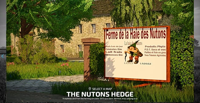 Карта The Nutons Hedge v1.1.0.0