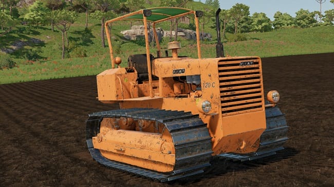 FIAT 120C v1.0 для Farming Simulator 22 (1.9.x)