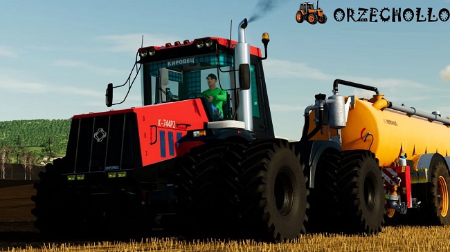 Kirovets K-744 P2 v1.0 для Farming Simulator 22 (1.9.x)