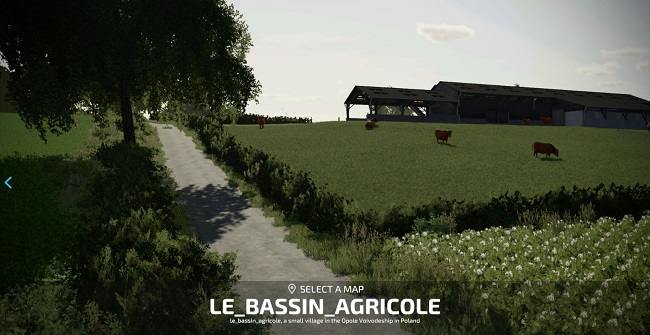 Карта Le Bassin Agricole v1.0 для Farming Simulator 22 (1.10.x)