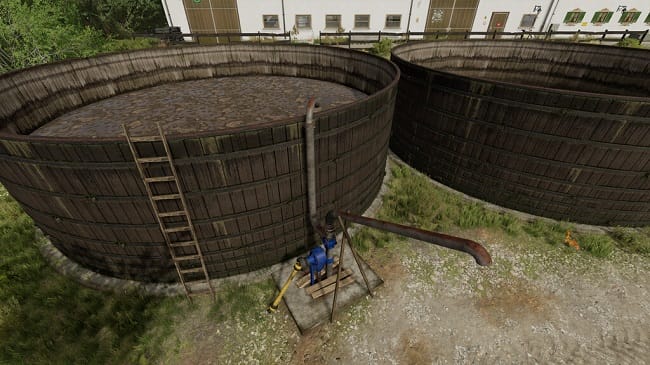 Wooden Liquid Manure Tank v1.0 для Farming Simulator 22 (1.10.x)