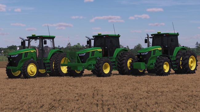 John Deere 7M Series v1.0 для Farming Simulator 22 (1.10.x)