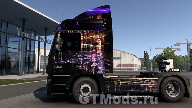 Скин Nochnoy gorod v1.0 для Euro Truck Simulator 2 (1.47.x)