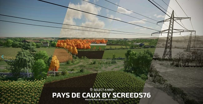 Карта Pays de Caux v1.0.0.3 для Farming Simulator 22 (1.12.x)