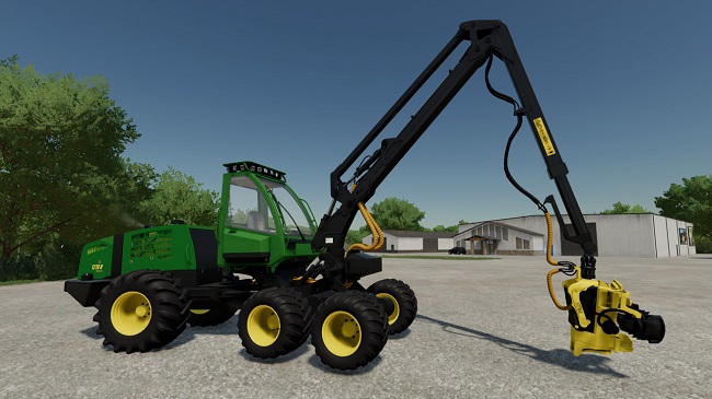 John Deere 1270D Eco III v1.0 для Farming Simulator 22 (1.10.x)