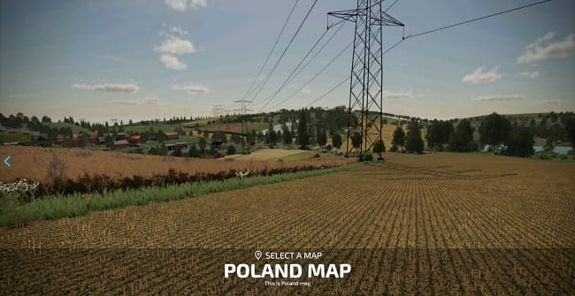 Карта Poland v0.9 для Farming Simulator 22 (1.10.x)