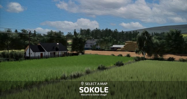 Карта Sokole v2.1 для Farming Simulator 22 (1.10.x)