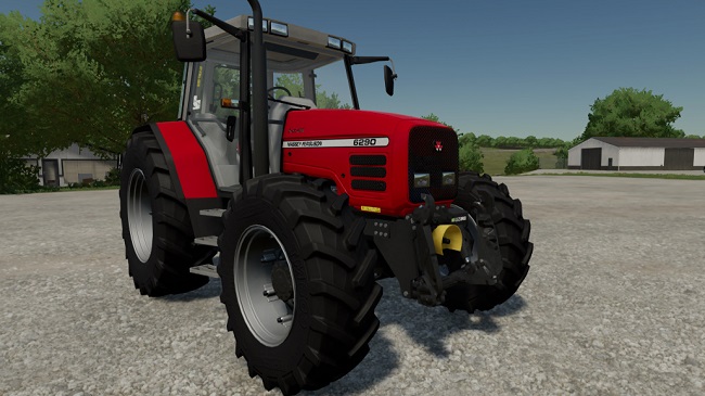 Massey Ferguson 6290 v1.0 для Farming Simulator 22 (1.10.x)