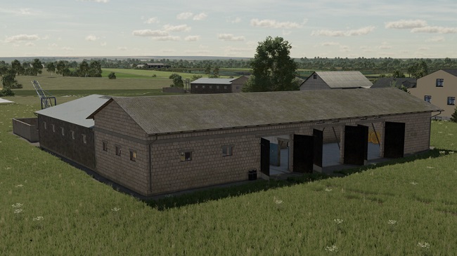 Barn With Cowshed v1.0.0.1 для Farming Simulator 22 (1.12.x)