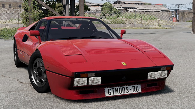 Ferrari 288 GTO (1984) v1.0 для BeamNG.drive (0.29.x)